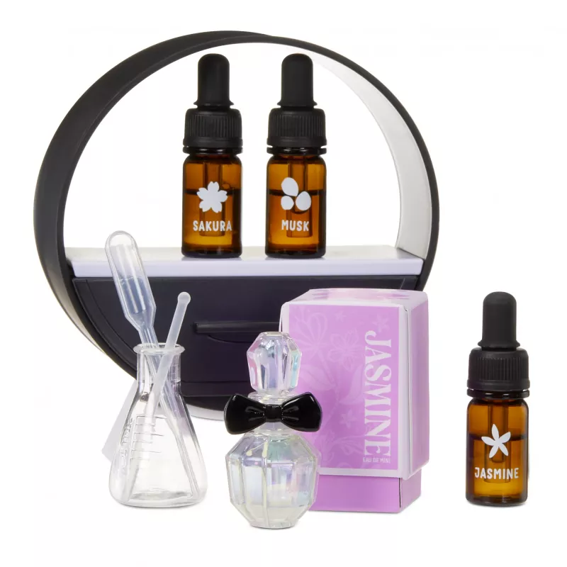 Miniverse Make It Mini Fragrances in PDQ – vaikiškas kvepalų gaminimo rinkinys, 8 m., įvairiaspalvis