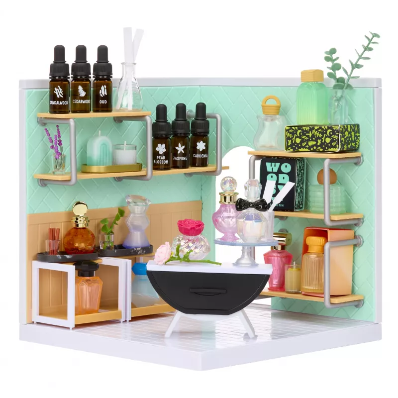 Miniverse Make It Mini Fragrances in PDQ – vaikiškas kvepalų gaminimo rinkinys, 8 m., įvairiaspalvis