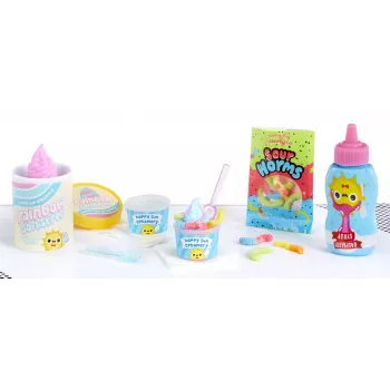 Miniverse Make It Mini Foods: Cafe in PDQ Series 5 (Wave A) – mini rinkinys, 8 m., įvairiaspalvis, plastikas