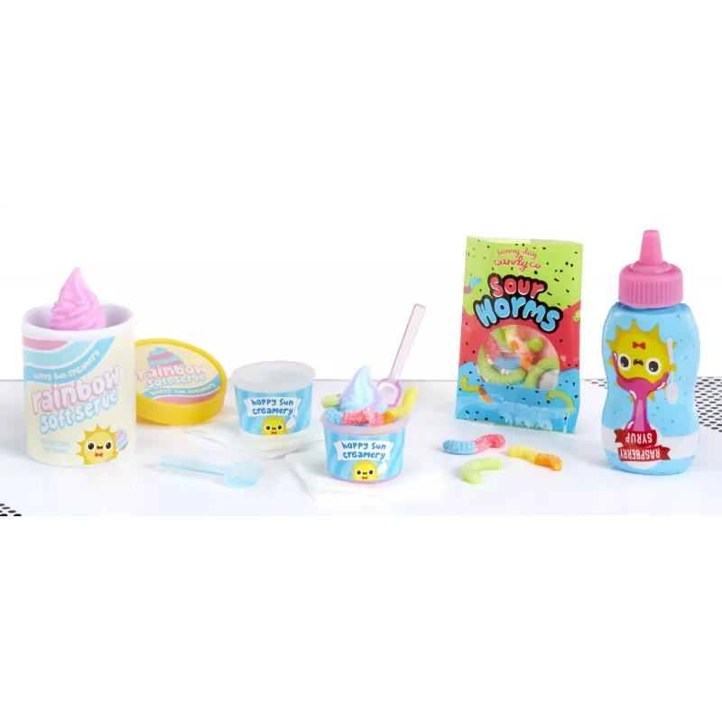 Miniverse Make It Mini Foods: Cafe in PDQ Series 5 (Wave A) – mini rinkinys, 8 m., įvairiaspalvis, plastikas