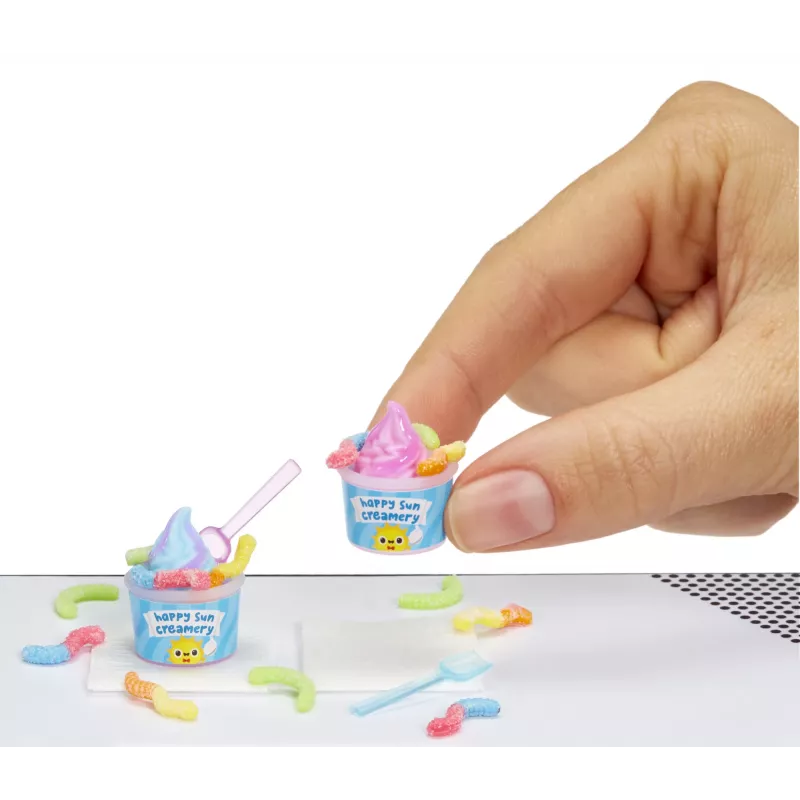 Miniverse Make It Mini Foods: Cafe in PDQ Series 5 (Wave A) – mini rinkinys, 8 m., įvairiaspalvis, plastikas