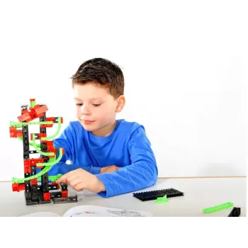 Marble Run – rutuliukų trasa su kamuoliukais (rinkinys) Fischertechnik 536620