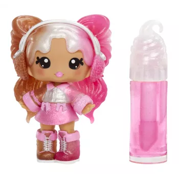MGA Entertainment Yummiland Lip Gloss Lėlė Serija 2 – Mystery Chase 2 (Neopolitan / Avery Ice Cream)