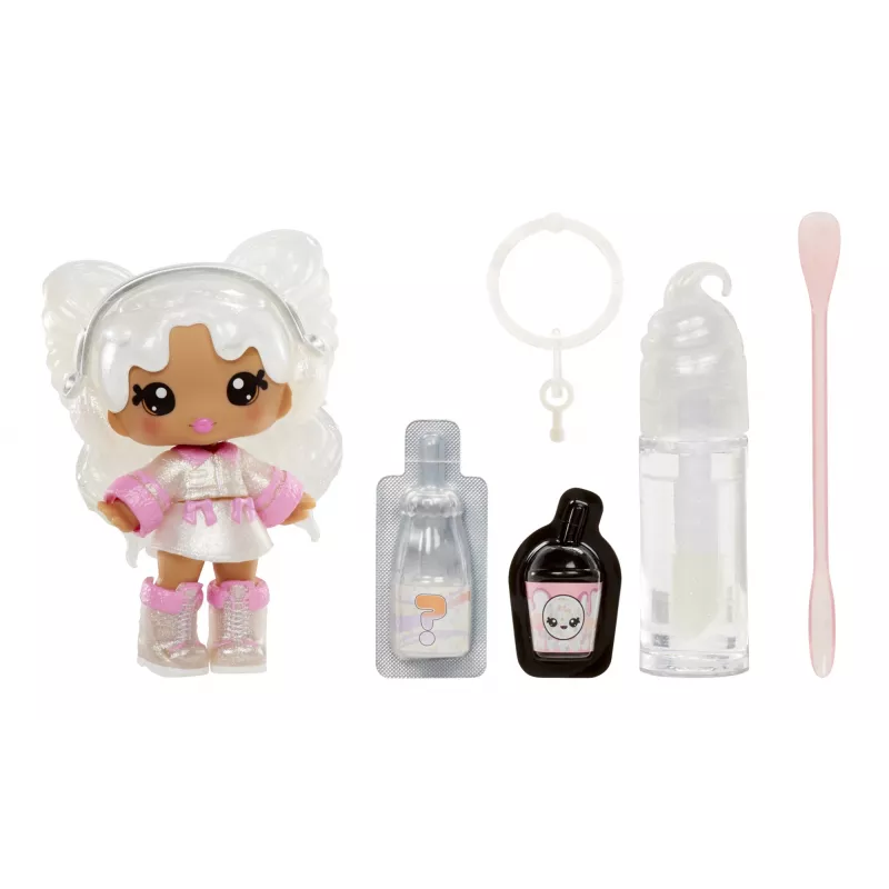 MGA Entertainment Yummiland Lip Gloss Lėlė Serija 2 – Mystery Chase 2 (Neopolitan / Avery Ice Cream)