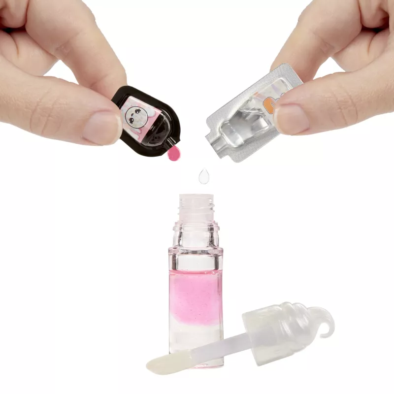 MGA Entertainment Yummiland Lip Gloss Lėlė Serija 2 – Mystery Chase 2 (Neopolitan / Avery Ice Cream)