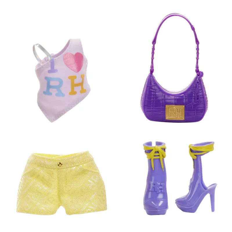 Rainbow High My Fashion Style – Violet, mados lėlė, 28 cm
