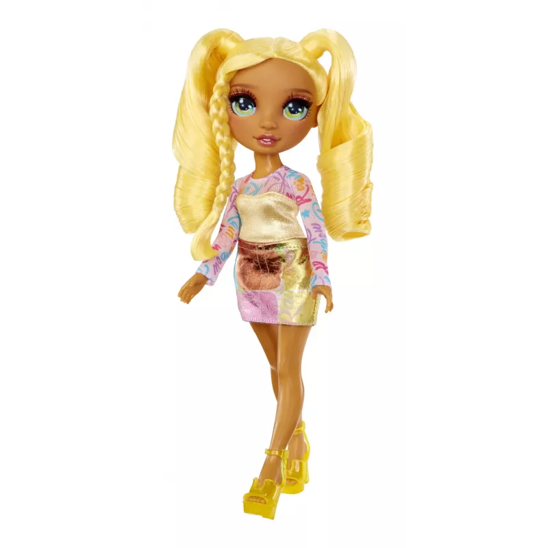 Rainbow High My Fashion Style Lėlė Sunny – mados lėlė, 28 cm, įvairiaspalvė
