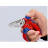 Knipex 95 05 20 SB replės, nerūdijantis plienas, plastikinė rankena, mėlyna/raudona