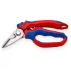 Knipex 95 05 20 SB replės, nerūdijantis plienas, plastikinė rankena, mėlyna/raudona