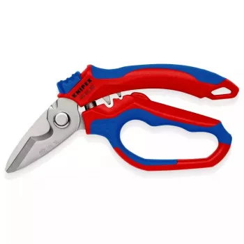 Knipex 95 05 20 SB replės, nerūdijantis plienas, plastikinė rankena, mėlyna/raudona