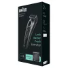 Braun BeardTrimmer 3 BT3411 barzdaskutė, baterija, 40 min, 2 cm, juoda, žalia
