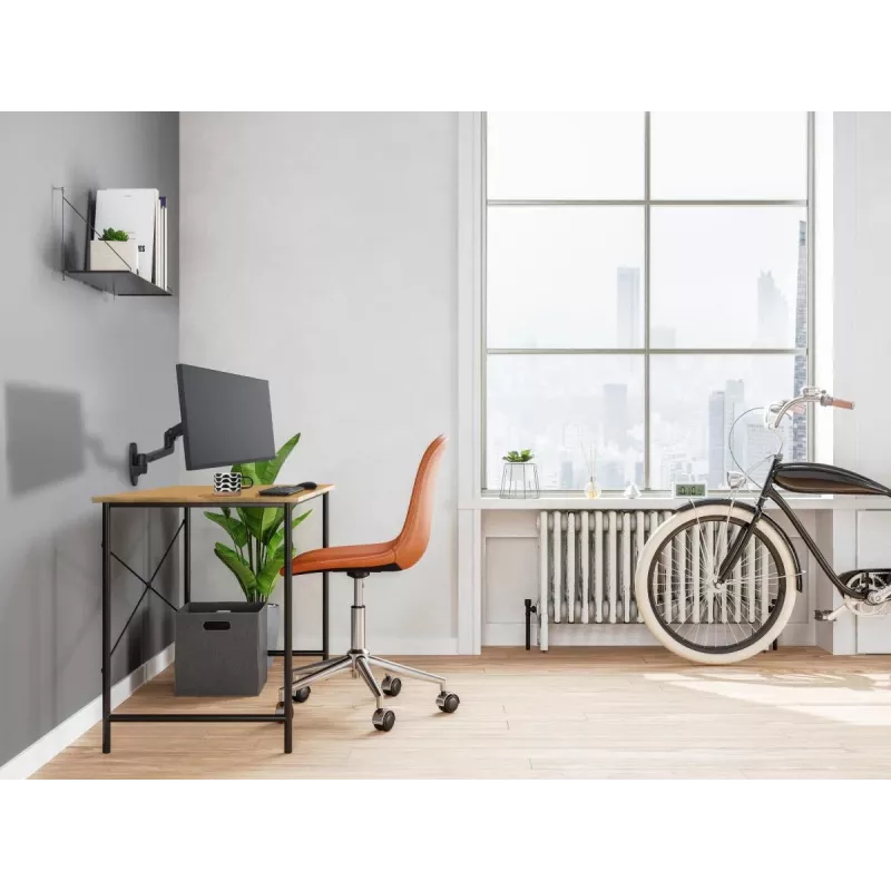 ERGOTRON LX Sieninis Monitoriaus Laikiklis (matinė juoda) Vieno Monitoriaus