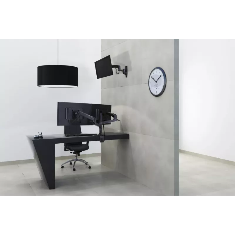 ERGOTRON LX Sieninis Monitoriaus Laikiklis (matinė juoda) Vieno Monitoriaus