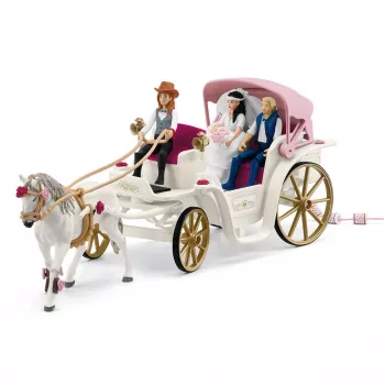 Vestuvinis vežimas Schleich HORSE CLUB 42641S įvairiaspalvis