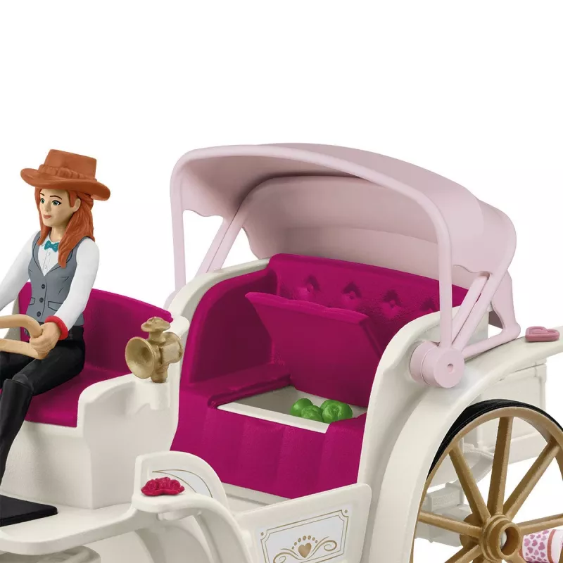 Vestuvinis vežimas Schleich HORSE CLUB 42641S įvairiaspalvis