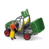 schleich FARM WORLD Darbas Miške – ūkio komplektas su ūkininku Pauliumi ir visureigiu