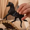 schleich HORSE CLUB Arabų eržilas, 5 m., arkliai, juoda, pilka, balta, plastikas