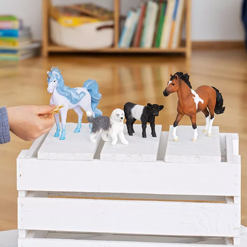 schleich HORSE CLUB Mangalarga Marchador eržilas, 5 m., arkliai, juoda, ruda, balta, plastikas