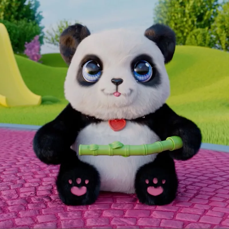 Just Play FurReal – Coco De Rollende Panda, berniukams/mergaitėms, nuo 4 metų, garsiniai efektai