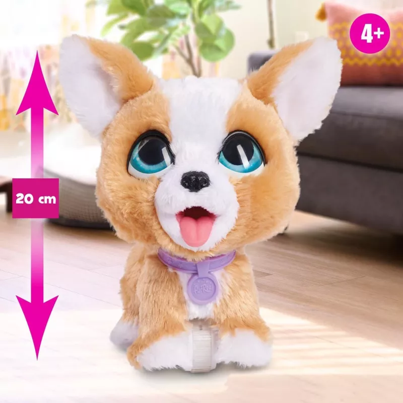 FurReal Poop-a-lots Corgi šunelis, berniukas/mergaitė, 4 metai, garsiniai efektai