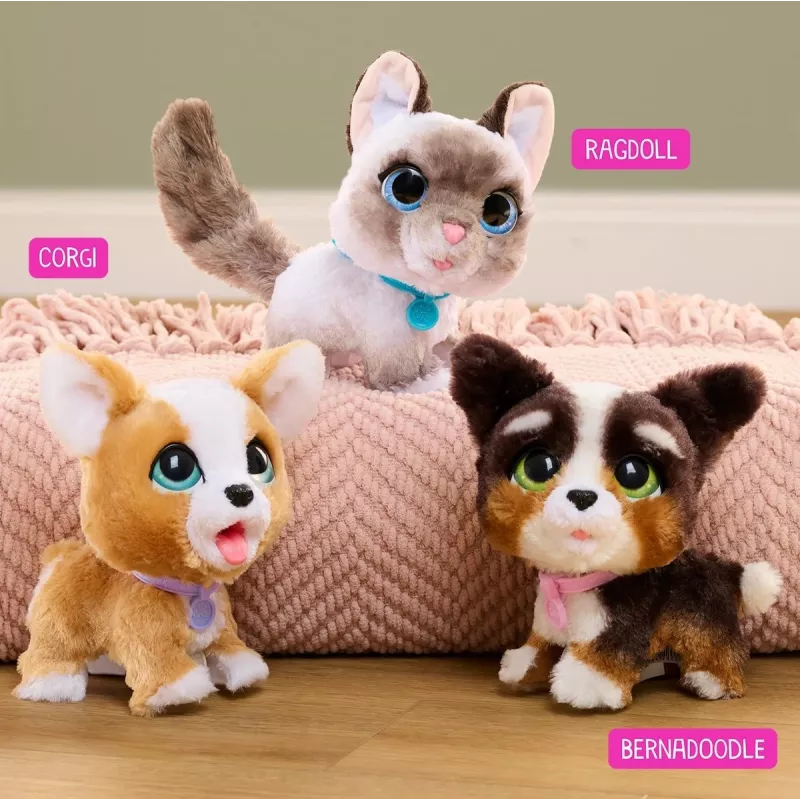 FurReal Poop-a-lots Corgi šunelis, berniukas/mergaitė, 4 metai, garsiniai efektai
