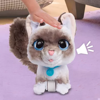 FurReal Wag-a-lots Kitty – interaktyvus katinėlis, berniukas/mergaitė, 4 m., garsas