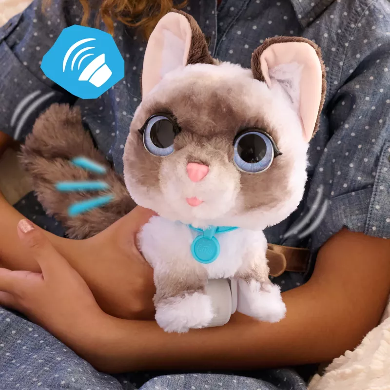 FurReal Wag-a-lots Kitty – interaktyvus katinėlis, berniukas/mergaitė, 4 m., garsas