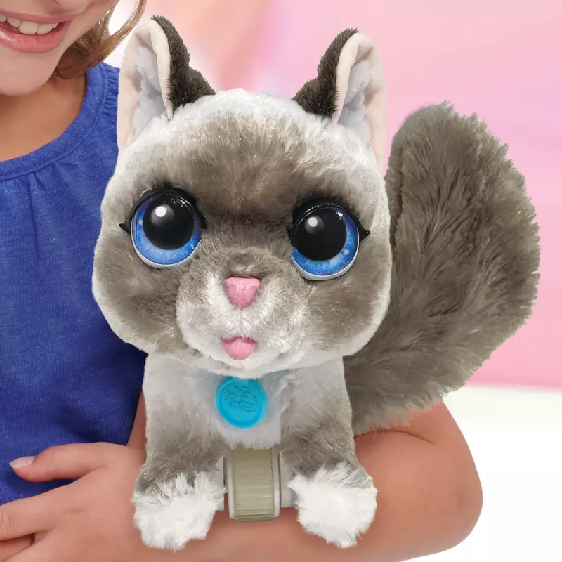 FurReal Wag-a-lots Kitty – interaktyvus katinėlis, berniukas/mergaitė, 4 m., garsas