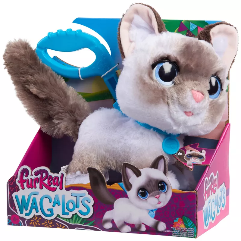 FurReal Wag-a-lots Kitty – interaktyvus katinėlis, berniukas/mergaitė, 4 m., garsas