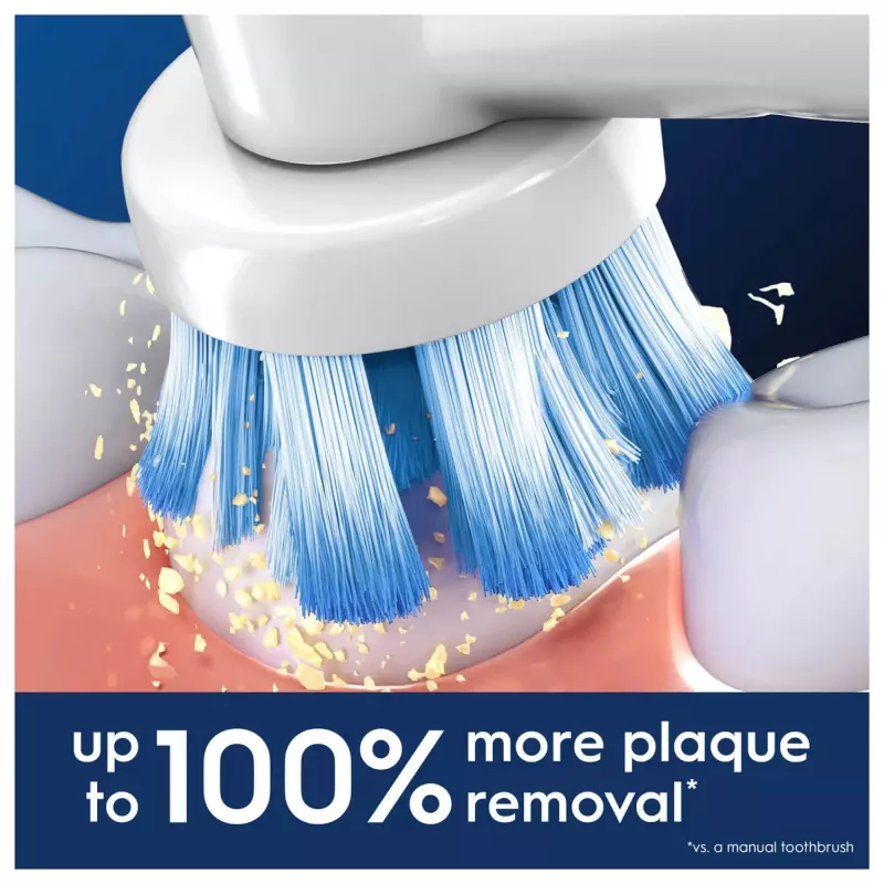 Šepetėlių galvutės Oral-B Sensitive Clean 12 vnt Baltos