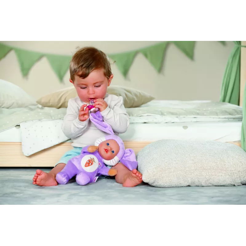 Zapf BABY born for babies Funny Bunny 26 cm – minkštas zuikis lėlei