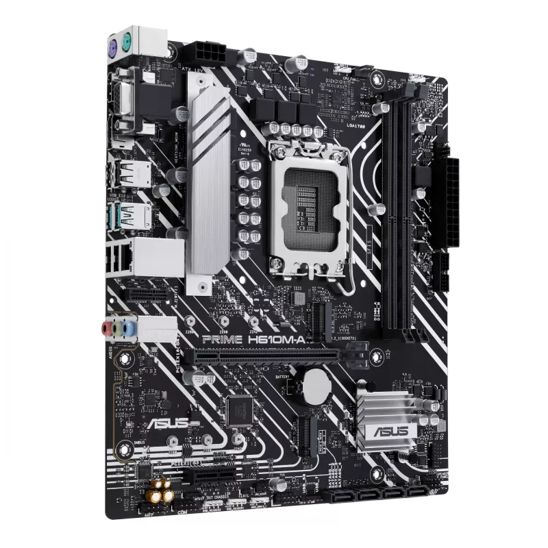 Pagrindinė plokštė ASUS PRIME H610M-A-CSM Intel H610 LGA 1700 micro ATX