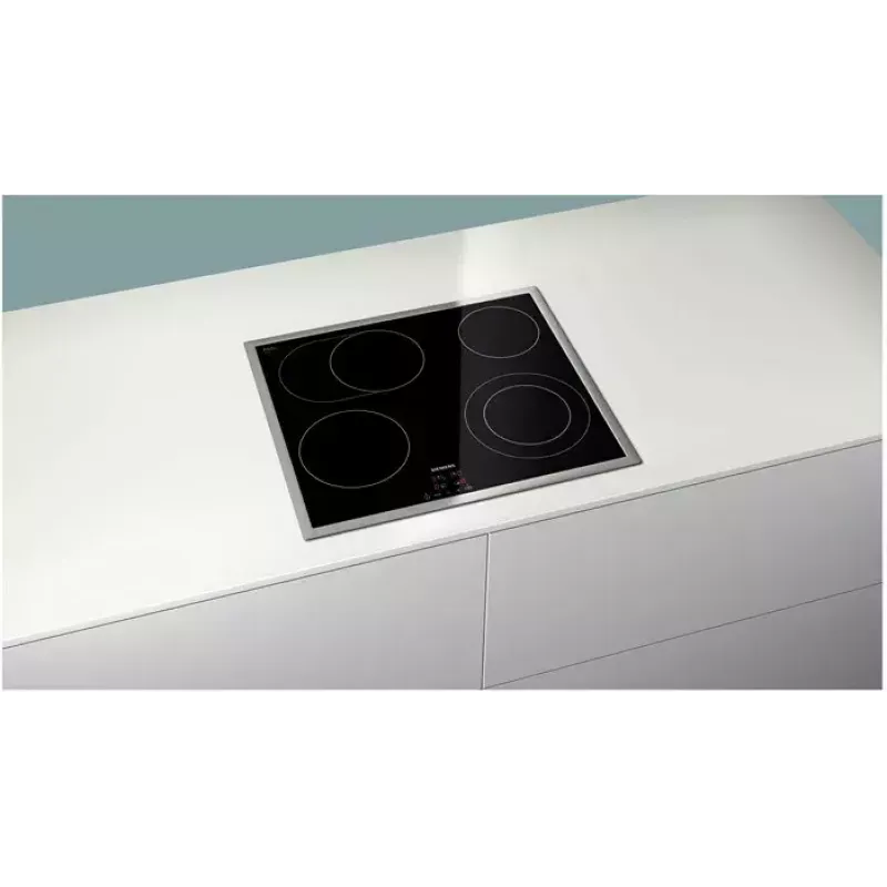 Siemens ET645HN17E elektrinė keraminė kaitlentė juoda 4 zonos