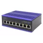 DIGITUS pramoninis 8 prievadų Fast Ethernet jungiklis DIN bėgiui, išplėstas temperatūrų diapazonas