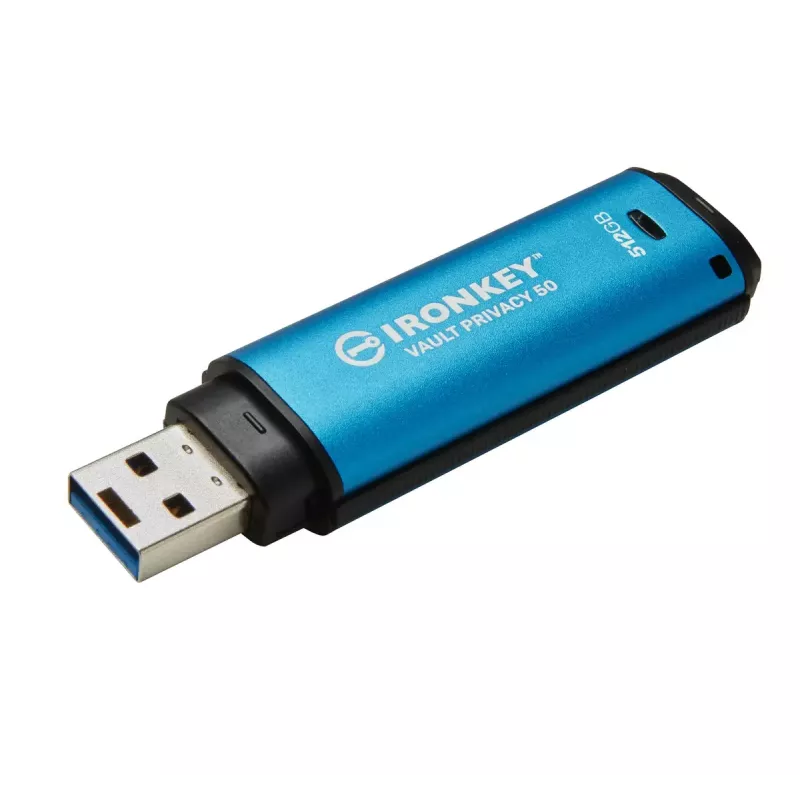 USB atmintukas Kingston 512GB IronKey Vault Privacy 50 AES-256