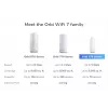 NETGEAR Orbi 370 belaidis maršrutizatorius Dual-band (2.4 GHz / 5 GHz) Wi-Fi 7 (802.11be) Baltas 2 vidinės antenos