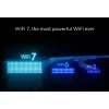 NETGEAR Orbi 370 palydovas – belaidis Wi-Fi 7 (802.11be) dviejų juostų (2,4 GHz / 5 GHz) baltas, vidinė antena