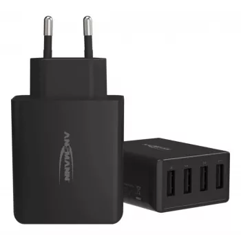 ANSMANN 1001-0107 Sieninis USB įkroviklis 4 prievadai