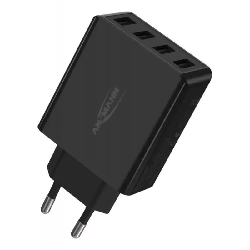 ANSMANN 1001-0107 Sieninis USB įkroviklis 4 prievadai