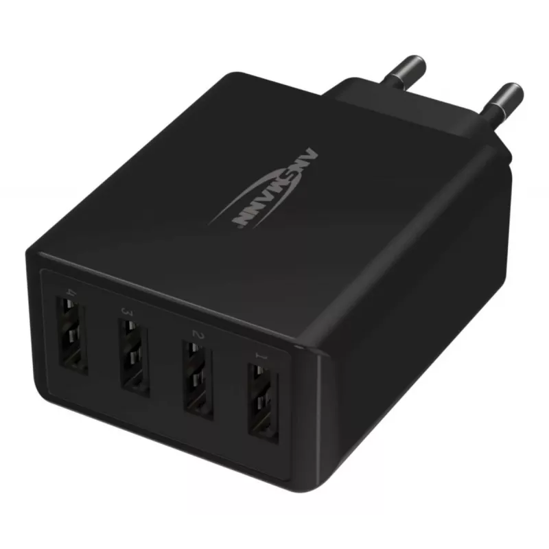 ANSMANN 1001-0107 Sieninis USB įkroviklis 4 prievadai