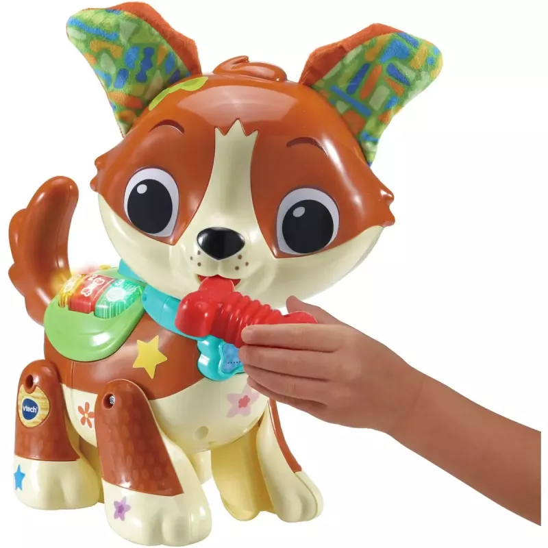 Interaktyvus žaislas šuniukas VTech Run With Me Puppy 80-552564 su garsais ir judesiu