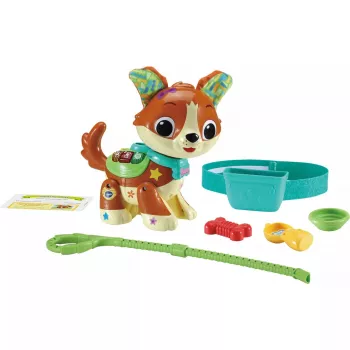 Interaktyvus žaislas šuniukas VTech Run With Me Puppy 80-552564 su garsais ir judesiu