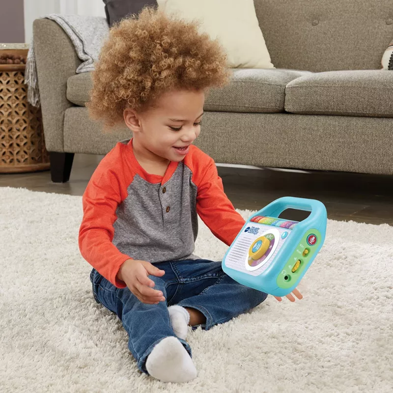 VTech Baby Mano pirmasis muzikos grotuvas, muzikinis žaislas, 2-5 m., AA, 480 g, mėlyna, balta