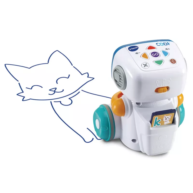 VTech 553704 žaislas, 4 metai, reikalingos baterijos, AA, įvairiaspalvis
