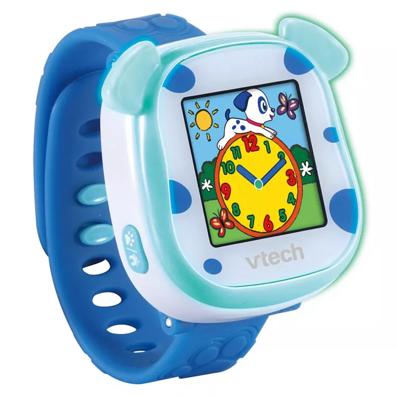 Vaikiškas laikrodis VTech My First KidiWatch – skaitmeninis laikrodis vaikams, įvairiaspalvis, nuo 3 metų, 90 g