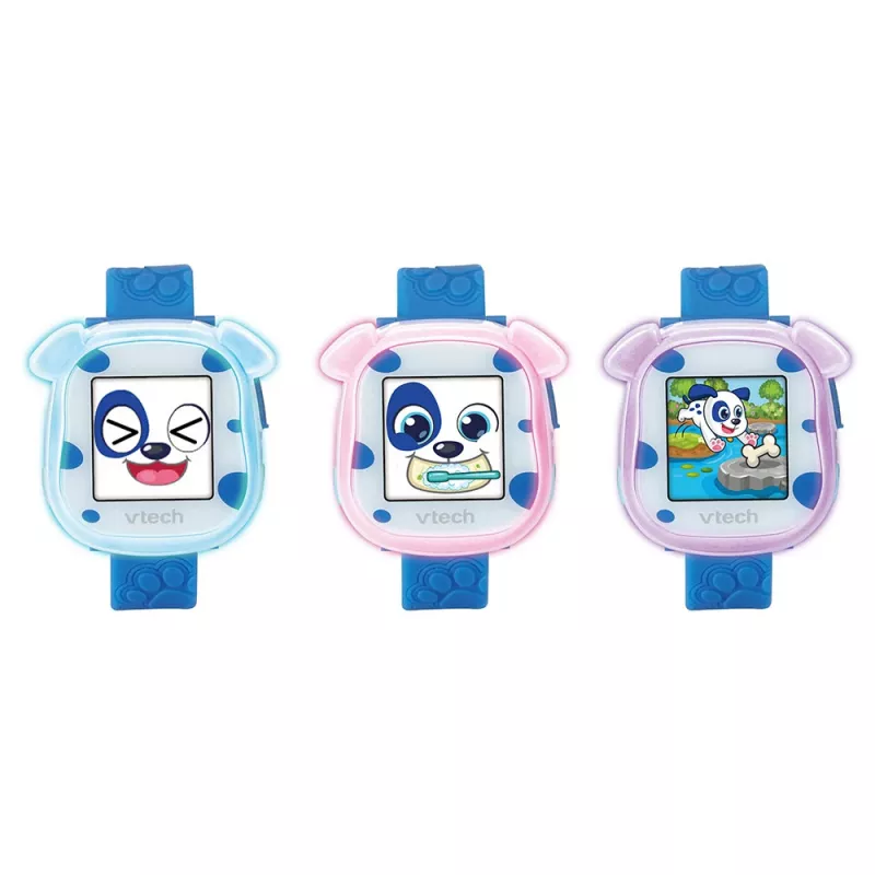 Vaikiškas laikrodis VTech My First KidiWatch – skaitmeninis laikrodis vaikams, įvairiaspalvis, nuo 3 metų, 90 g