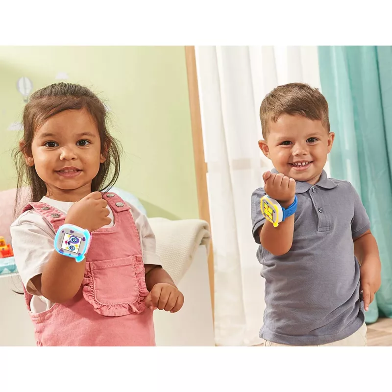 Vaikiškas laikrodis VTech My First KidiWatch – skaitmeninis laikrodis vaikams, įvairiaspalvis, nuo 3 metų, 90 g