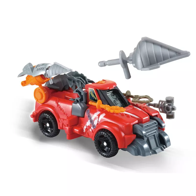 VTech Switch & Go Dino Fighter-Velociraptor Raudonas 3+