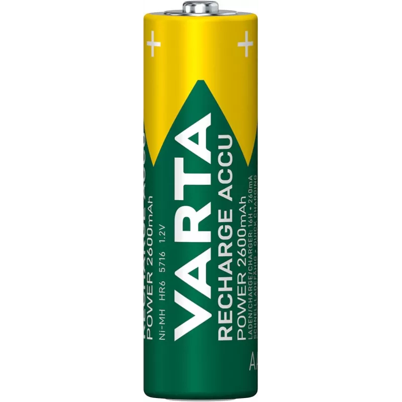 VARTA Įkraunama AA NiMH baterija 2600 mAh