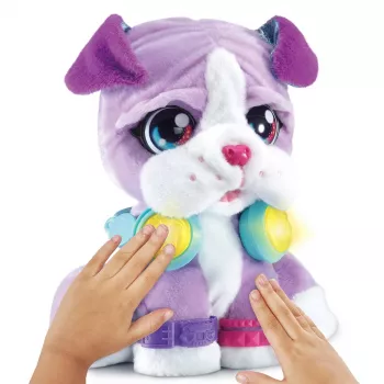 VTech KidiFriends DJ BeatBoxer minkštas žaislas su balso įrašymu, automatinis išsijungimas, įvairiaspalvis